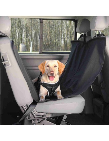 Couverture noire pour siège de voiture, 1,5*1,35m