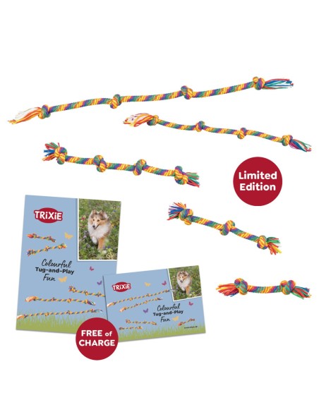 Cordes de jeu, multicolores 122cm