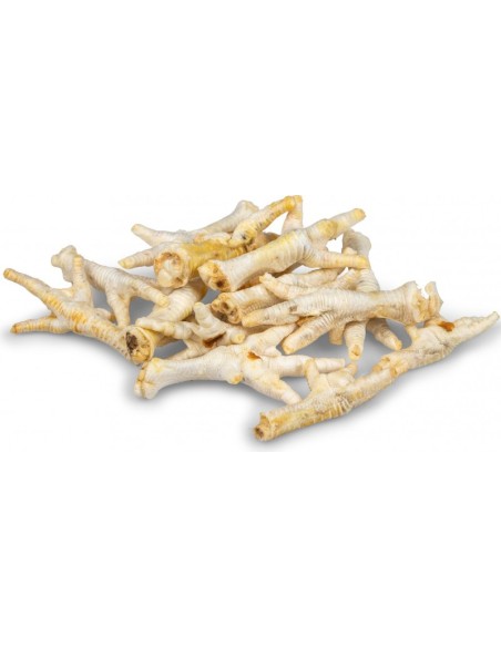 Pattes de poulet soufflées en vrac- friandises naturelles pour chien