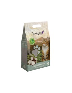 Litière naturelle de manioc VADIGRAN pour chat  CASSAVA 3,3kg / 6,6L