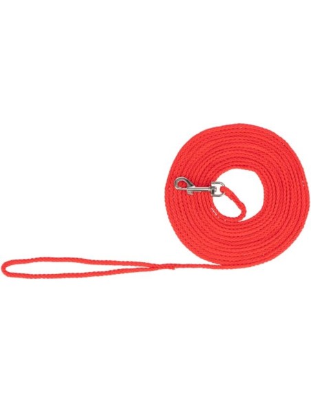 Laisse à pister, ronde rouge S-M