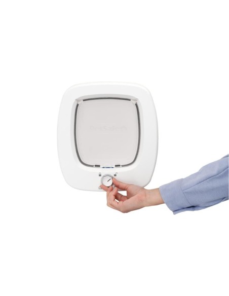 Chatière Porte Petsafe Big Cat 2.0 pour gros chat avec Système de Verrouillage à 4 positions