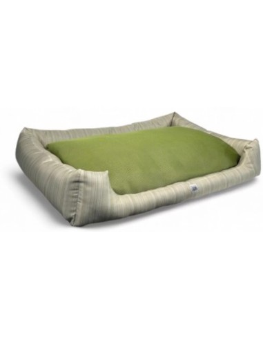 Panier / matelas été rectangle vert