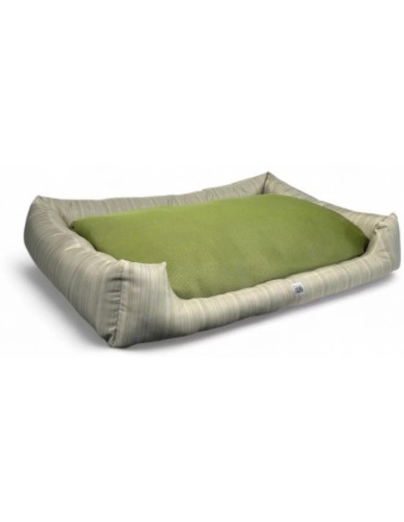 Panier / matelas été rectangle vert