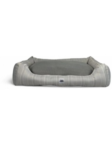 Panier matelas été rectangle gris