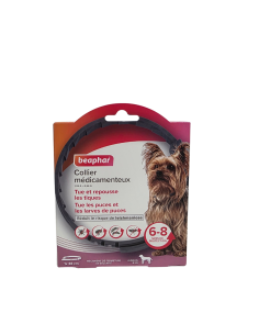 Collier  médicamenteux Beaphar pour chiens - Formulé à base d’imidaclopride 2