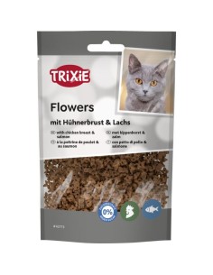 Friandises pour chat Flowers à la poitrine de poulet et au saumon 50 g 2