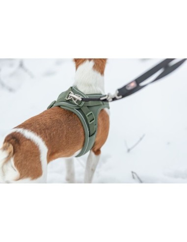 Premium UrbanVest – Harnais pour chien vert olive