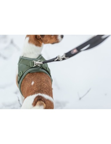 Premium UrbanVest – Harnais pour chien vert olive