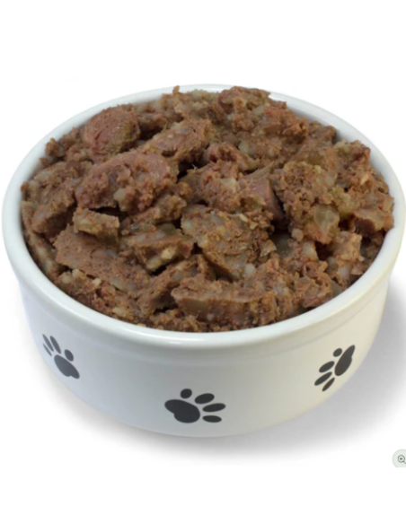 Pâté léger au poulet et au porc avec pommes de terre pour chiens âgés ou en surpoids - Senior Light 400g