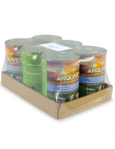 Pâté léger au poulet et au porc avec pommes de terre pour chiens âgés ou en surpoids - Senior Light 400g