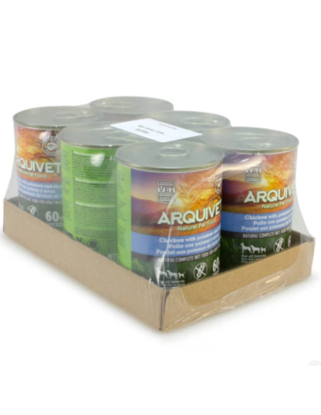 Pâté léger au poulet et au porc avec pommes de terre pour chiens âgés ou en surpoids - Senior Light 400g