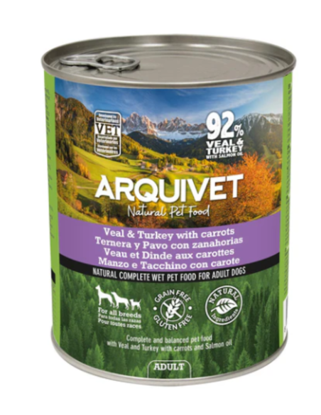 Pâté de dinde et de bœuf aux carottes 800g