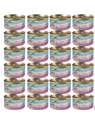 Thon rouge et crabe en sauce - Mini filets 80g