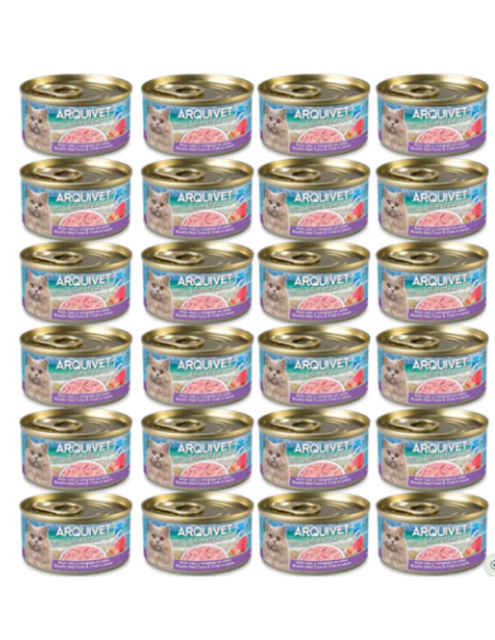 Thon rouge et crabe en sauce - Mini filets 80g