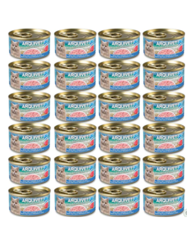 Thon rouge et sprat en sauce - Mini filets 80g