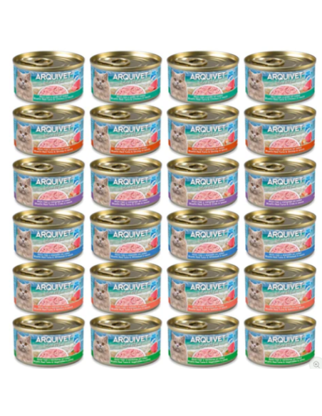 Thon rouge en sauce - Assortiment (6 saveurs) 24x80g