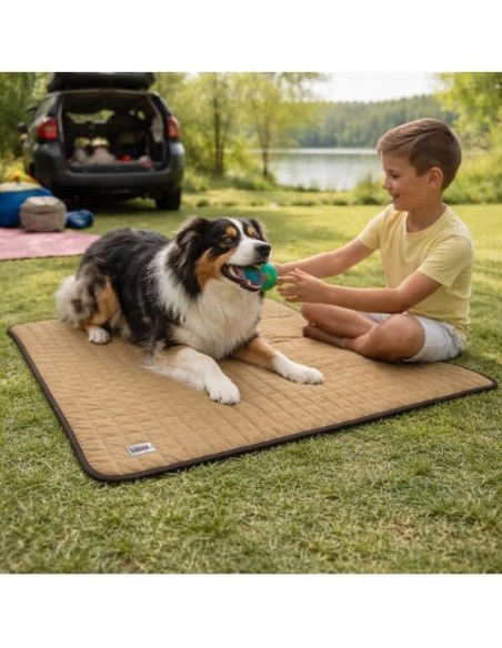 Tapis respirant été beige - FRESHBED