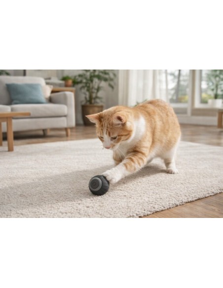balle interactive chat 4.2cm