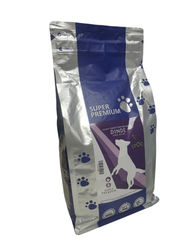 Croquettes Super Premium à la dinde pour chien - INSTINCTIV CROC