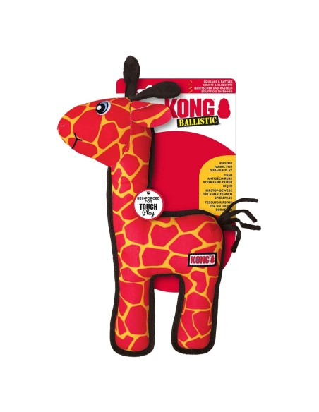 KONG Ballistic Giraffe Rouge
