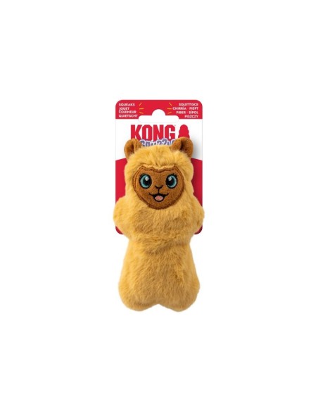 KONG Snuzzles Mini Lama - Très Petite Peluche Sonore