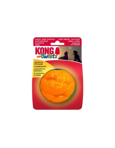 KONG TWISTZ BALLE HAUTE VISIBILITÉ L