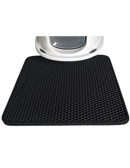 Tapis litière gris anthracite 48cm/43cm
