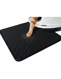 Tapis litière gris anthracite 48cm/43cm 2