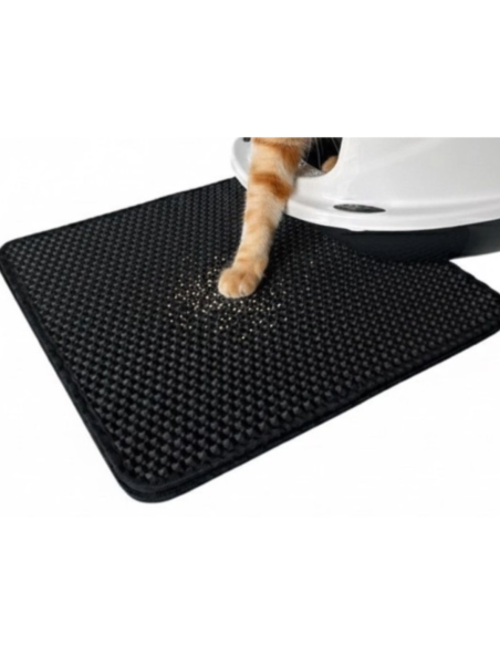 Tapis litière gris anthracite 48cm/43cm