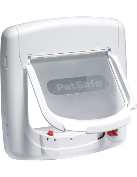Chatière Magnétique PetSafe Deluxe Staywell pour Chat avec Système de Verrouillage à 4 positions