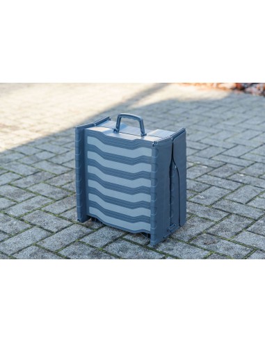 Rampe pliable 3 fois, en plastique/TPR 25 Kg Max