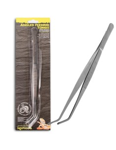 Pince de nourrissage reptile en acier inoxydable - embouts courbés - KOMODO 2