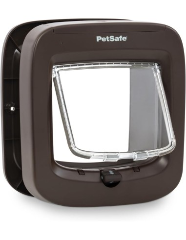 Chatière à puce électronique PetSafe - Brune