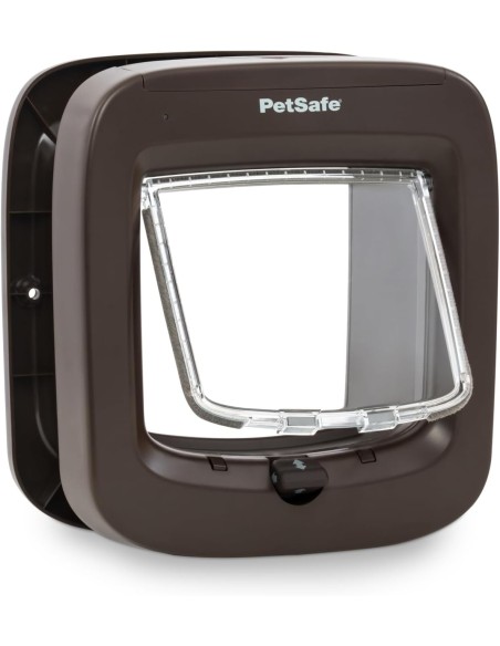 Chatière à puce électronique PetSafe - Brune