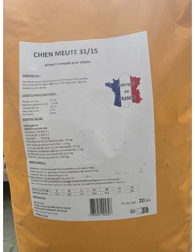 Croquettes chien de meute France 31-15