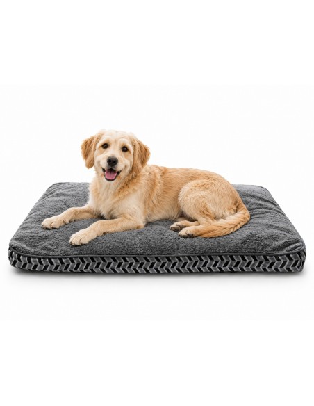 Matelas antiderapant 100x60x7cm gris
