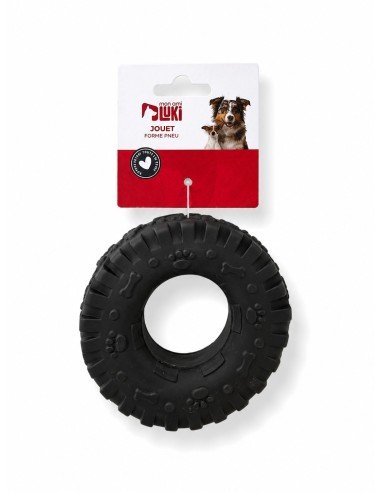 jouet forme pneu noir en TPE
