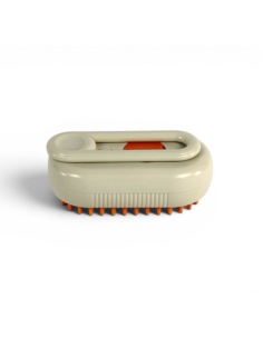 Brosse de toilettage en silicone à vapeur