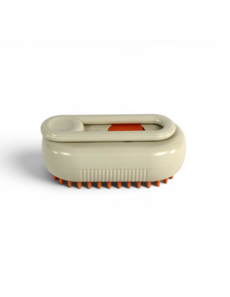 Brosse de toilettage en silicone à vapeur