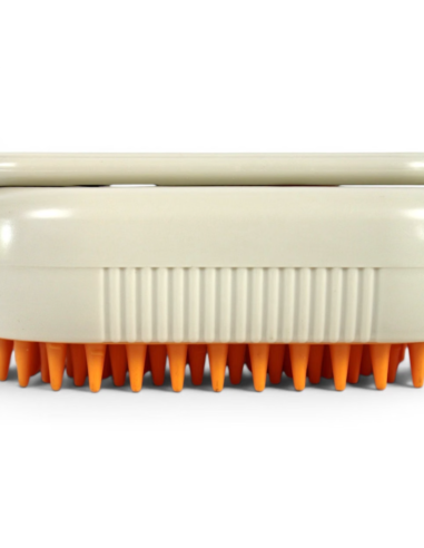 Brosse de toilettage en silicone à vapeur