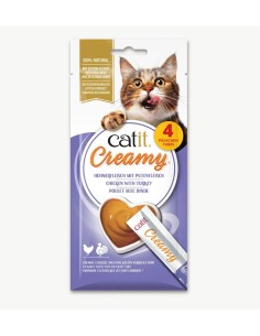 CA creamy poulet et dinde 4x10g