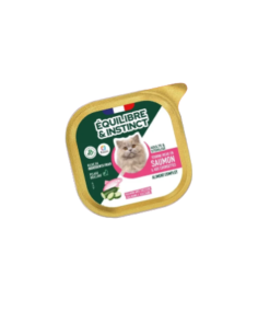 Pâtées riches en saumon & aux courgettes - chats adultes et/ou stérilisés
