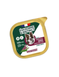 Pâtées riches en gibier & aux haricots CHIEN ADULTE