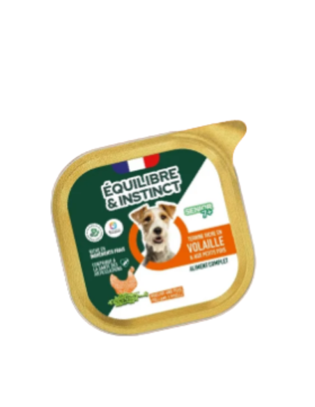 Pâtées riches en volaille & aux petits pois CHIEN ÂGÉ