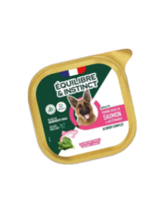 Pâtées riches en saumon & aux épinards CHIEN ADULTE
