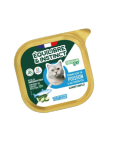 Pâtées riches en poisson & aux courgettes - chats âgés