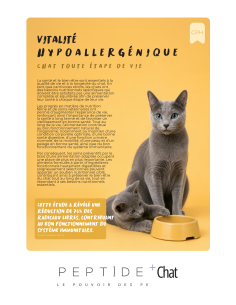Croquettes vétérinaires Peptide+ tout stade de vie chat Vitalité Hypoallergénique - INSTINCTIV CROC 2