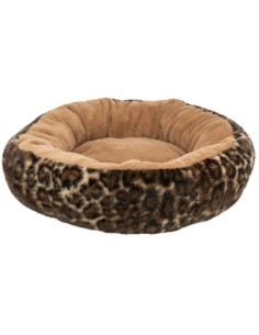 Lit Léo rond 50 cm -  couleur BRUN CLAIR -TRIXIE