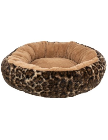 Lit Léo rond 50 cm -  couleur BRUN CLAIR -TRIXIE